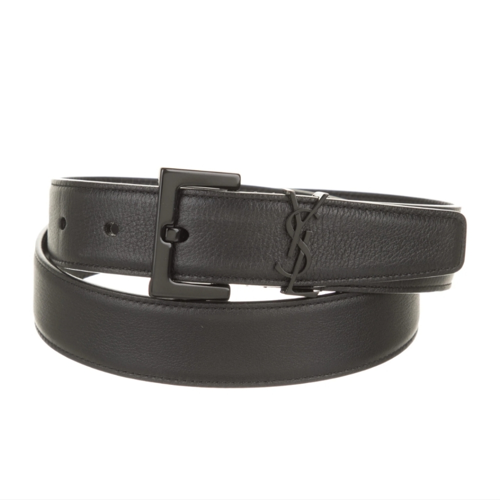 Saint laurent YSL logo belt